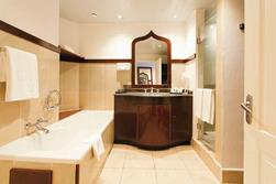 Creole Hotel, Le Morne - Mauritius. Double superior room, bathroom.